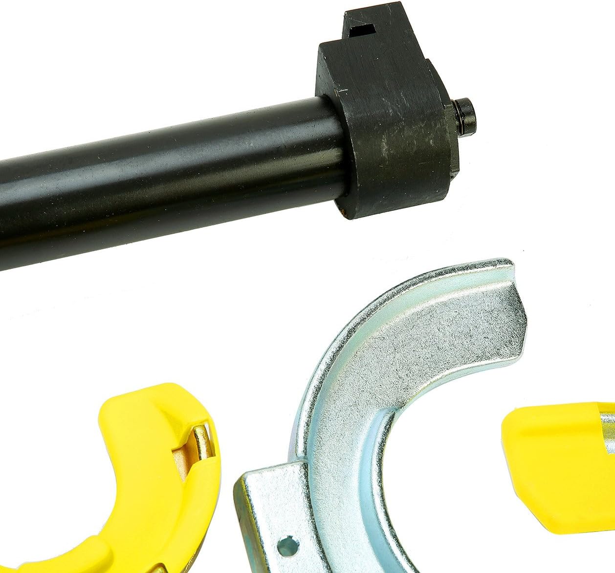 8MILELAKE Macpherson Strut Spring Compressor Kit Interchangeable Fork Coil Extractor Tool Set